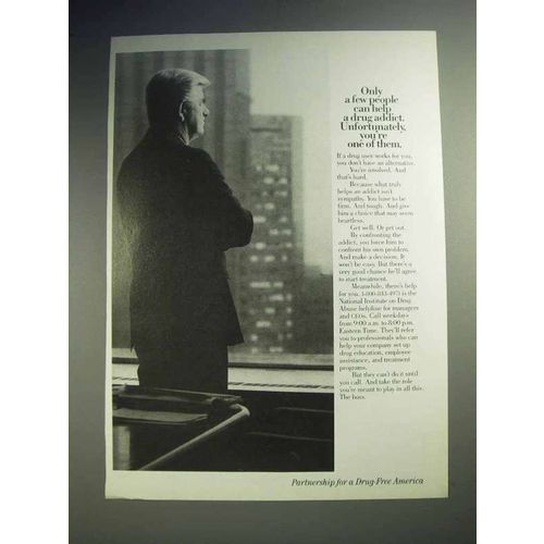 1988 Partnership for a Drug-Free America Ad - Can Help