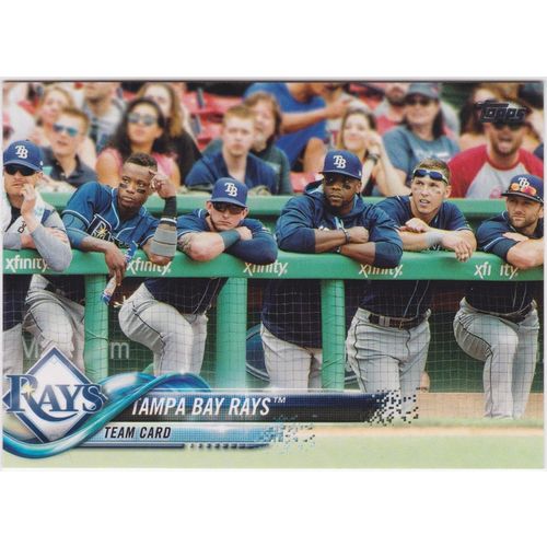 2018 Topps Tampa Bay Rays team set with updates -29 cards