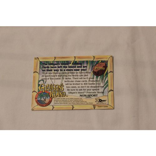 1998 Dart FlipCards Gilligan's Island Non-Sport Update Promo