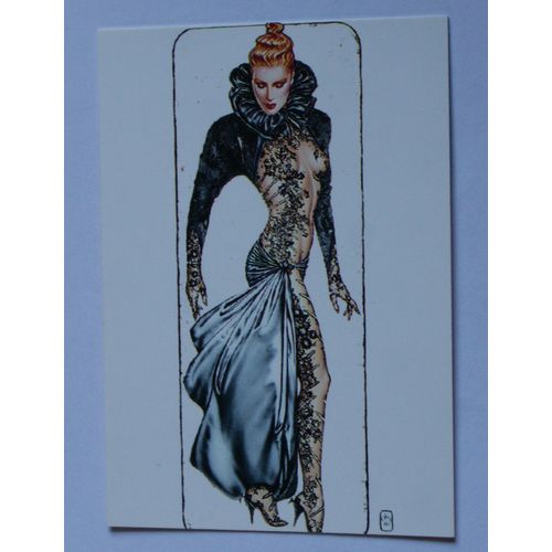 Olivia 3 Ladies, Leather & Lace Base trading card # 23 (A) 1994, Comic Images