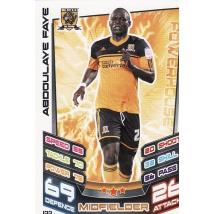 Match Attax Championship 2012/2013 122 Abdoulaye Faye Hull City