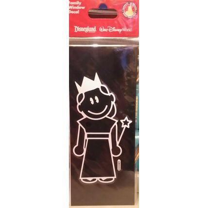 DISNEY MICKEY EARS PRINCESS DAUGHTER WINDOW DECAL~NEW~FAMILY TREE CHARACTER