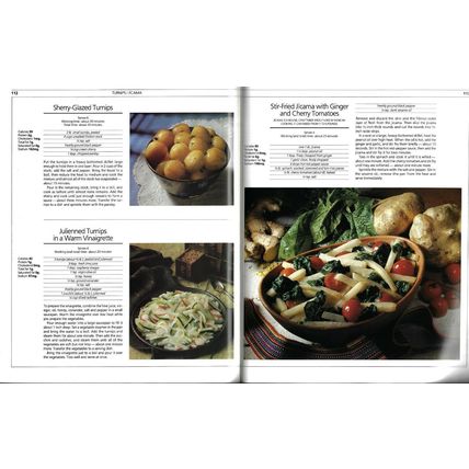 Fresh Ways With Vegetables (Healthy Home Cooking) Hardcover Illustrated 1986