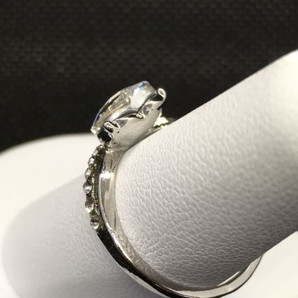 Ring Duo Appearing Heart Shape #298 USA Seller