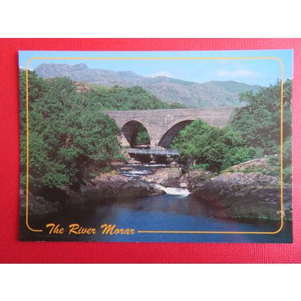 The River Morar, nr Mallaig, Scotland Postcard