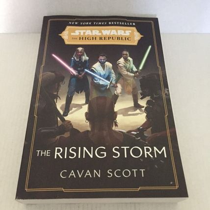 New Star Wars The High Republic The Rising Storm by Cavan Scott Signed Paperback