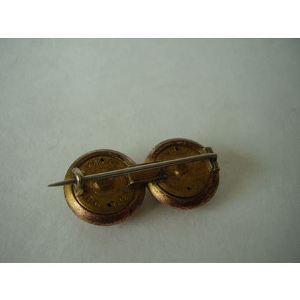 Victorian Sweetheart Brooch Royal Navy QVC Officer’s Buttons