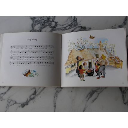 Premier Jeux Retro Audio Book Vinyl Record French Children Singing Song language