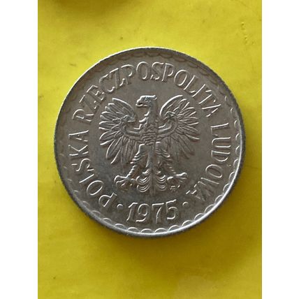 Umlaufmünze Polen 1 Zloty 1975 MW