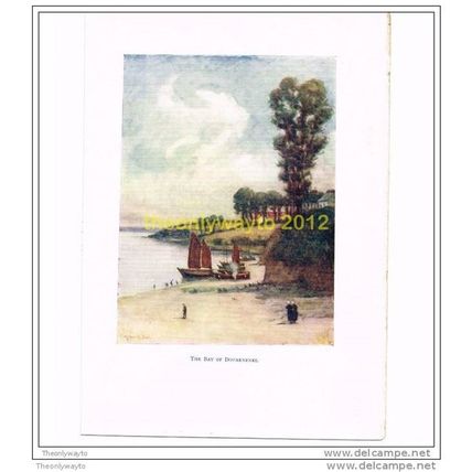 THE BAY OF DOUARNENEZ, FROM PICTURESQUE BRITTANY, 1906 (FRANCE)