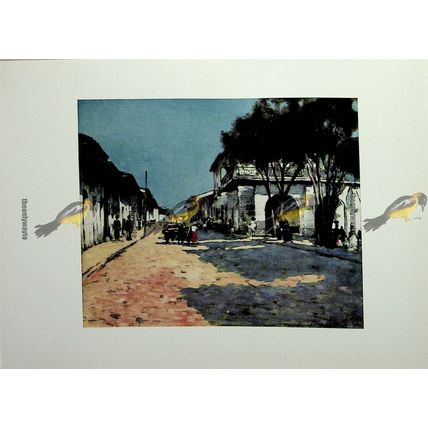 Mexico City, Mexico, Menpes, Book Illustration (Print), 1903