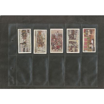 Original Vintage Cigarette Cards Full Set of 25 Napoleon Cards 1916