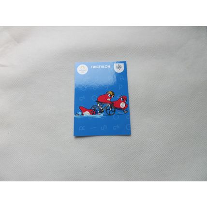 Panini Paris 2024 Olympics - 119 Mascots Triathlon Trading Card