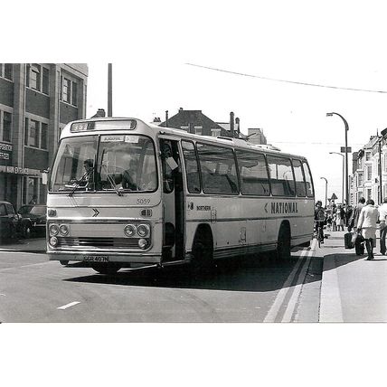 Black & White Photograph of Northern General Transport Co. Ltd. - GGR 407N