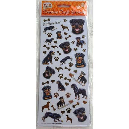 Dog breed craft stickers many breeds available 29 designs peel and stick