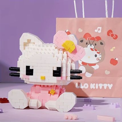 Sanrio Hello Kitty & My Melody Kawaii Building Blocks Set – Cute Cartoon
