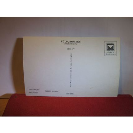 multiview, MANCHESTER, LANCASHIRE unused postcard Colourmaster AIRPORT =