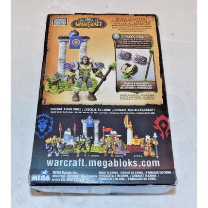 Mega Bloks 91002 Ironoak Night Elf Druid Set WOW World of Warcraft NEW