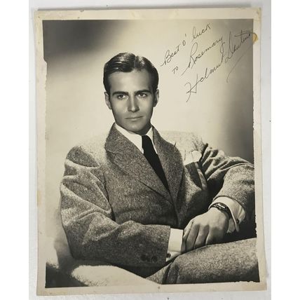 Helmut Dantine (d. 1982) Signed Autographed Vintage 8x10 Photo