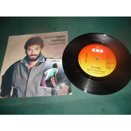 KENNY LOGGINS 7" SINGLE - FOOTLOOSE/SWEAR YOUR LOVE