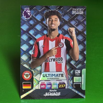 Panini Premier League Adrenalyn XL Plus 2023 23 24 Ultimate Kevin Schade
