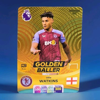 Panini Adrenalyn 23/24 XL Golden Balller - Ollie Watkins