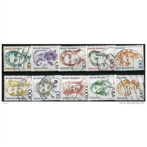 1986/1990 10 different values - #96 fine used (o)