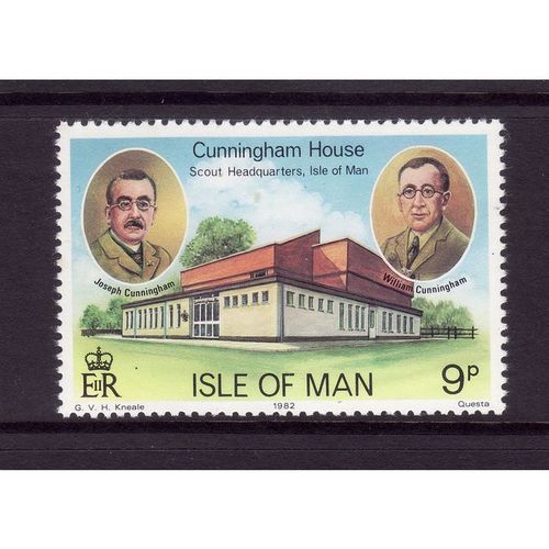 ISLE OF MAN 1982 SG 211 9p SCOUT HEAD QUARTERS U/M MINT