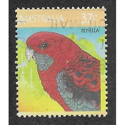 AUS 1986 37c 'AUSTRALIAN WILDLIFE -ROSELLA (1ST SERIES)' FINE USED (EBID60-011)