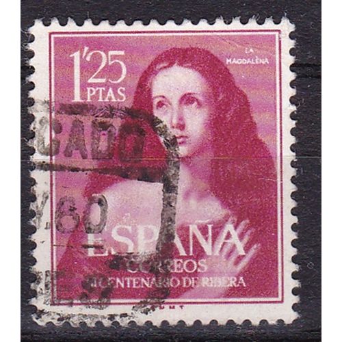 SPAIN 1954 DEATH TERCENTENARY RIBERA USED SG1192