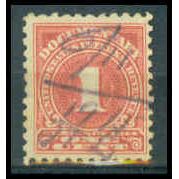 Used R207 1c Series of 1914 Barely Clears WA1860
