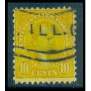 Used 642 10c James Monroe Barely Clears M10158