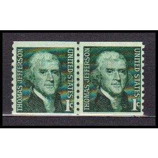 1299 1c Thomas Jefferson Fine MNH CLP KA8818
