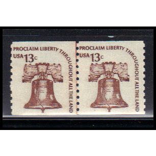 1618 13c Liberty Bell Barely Clears MNH CLP KA9243