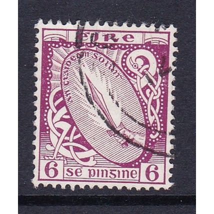 IRELAND EIRE 1940-68 WMK 22 TYPE 6d VALUE USED SG119