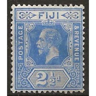 Fiji 1914 SG129 2 1/2d Bright Blue Mounted Mint ..