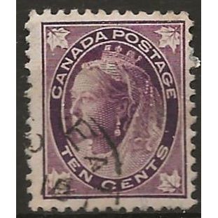 Canada 1898 SG149 10c Brownish Purple Fine Used ..