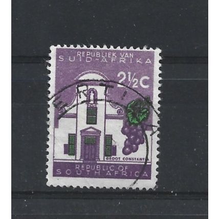 SouthAfrica.SG202 2 1/2c Groot Constantia.Variety Unchecked.Fine Used.Aug25f