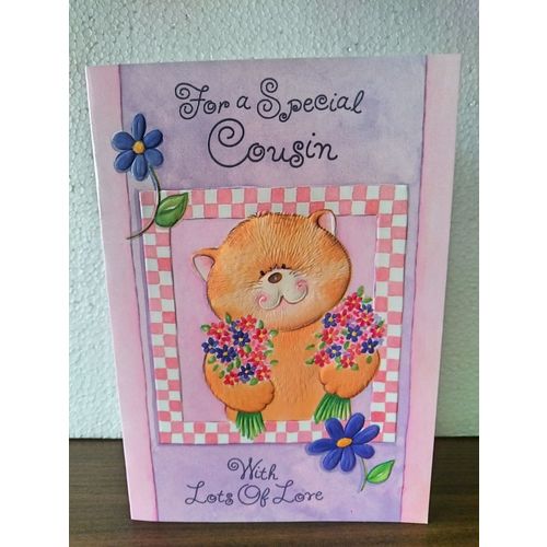Cousin - Birthday Card - For a Special Cousin