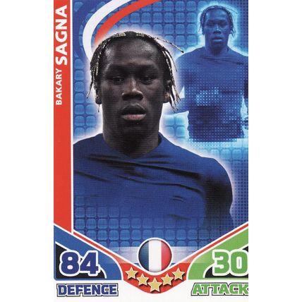 Match Attax World Cup 2010 Bakary Sagna France