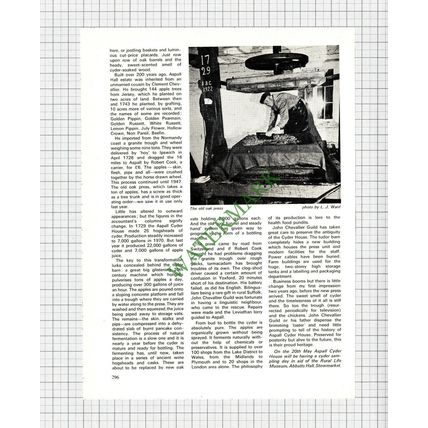 9194) The Aspall Cyder House John Chevallier Guild- 1972 Article