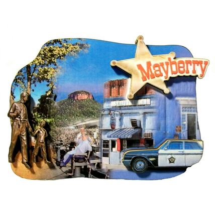 Mayberry North Carolina Artwood Fridge Magnet