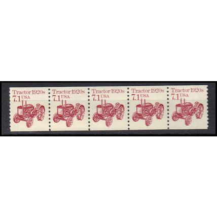 2127 7.1c Tractor Very Fine MNH Dry Gum PNC 1/5 X0662