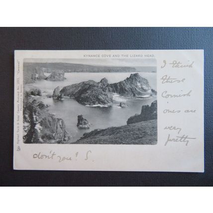 Kynance Cove & The Lizard Head, Cornwall Postcard
