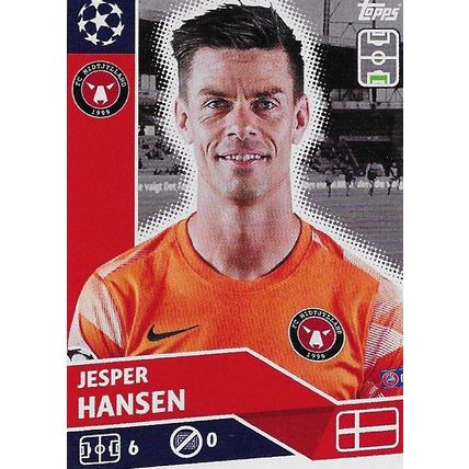 Topps UEFA Champions League 2020/21 Stickers: POF50 - Hansen (Jesper)