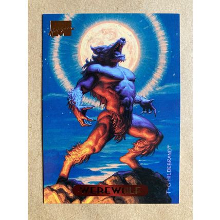Marvel Masterpieces 1994 Base trading Card # 135 Werewolf (B) Fleer