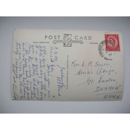 Jedburgh – Queen Mary’s House, Abbey, Castle etc. (Lilywhite - 1959)