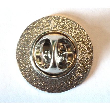 Northern Soul Keep The Faith Black Fist Music MOD Metal Enamel Scooterist Badge