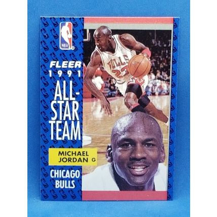 1991-92 Fleer #211 Michael Jordan AS