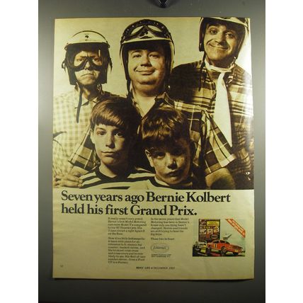 1967 Aurora Models Ad - Seven years ago Bernie Kolbert held his first Grand Prix